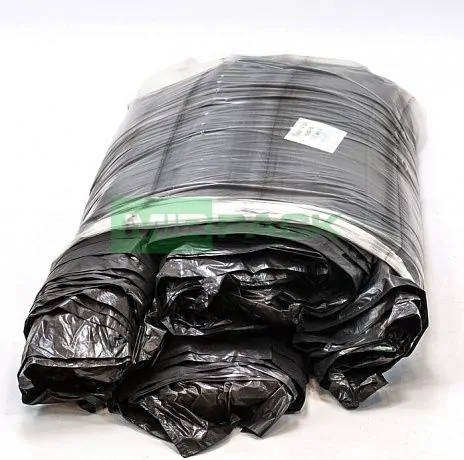 Мешки для мусора 240 литров, 35 мкм, черные, ПВД, в пачках 200 шт - Вид 4